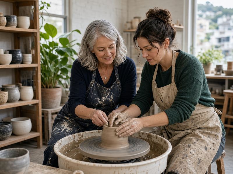 Wheel classes at Frostwheel House